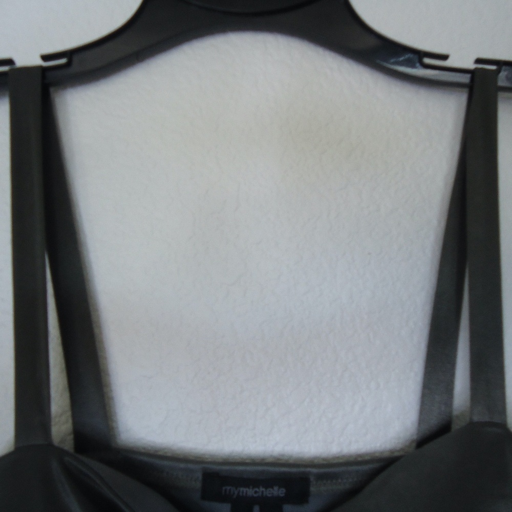 My Michelle Short Gray Formal Party Dress - Size M - Picture 7 of 8